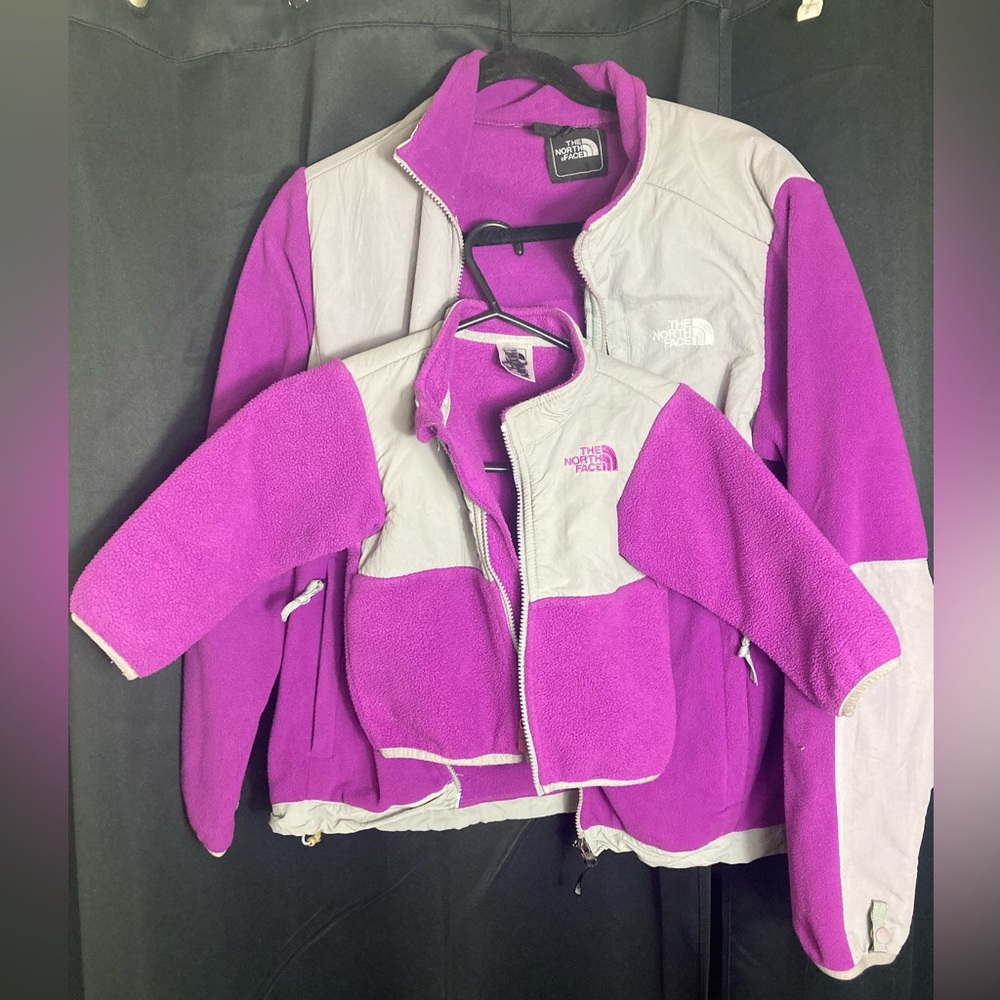 The North Face Jackets Womens Medium and Girls 12-18M Mommy and Me Bundle